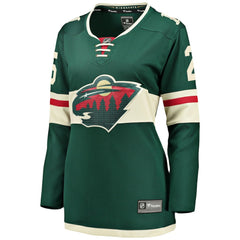 Jonas Brodin Minnesota Wild Fanatics Women's Breakaway Player Jersey - Green - NHL 3096406