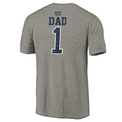 Indiana Pacers Greatest Dad Tri-Blend T-Shirt Gray