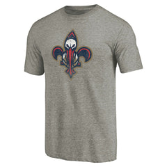 New Orleans Pelicans Greatest Dad Tri-Blend T-Shirt Gray