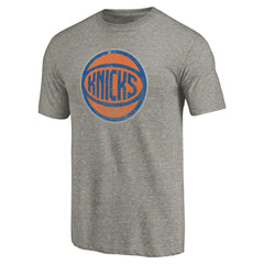 New York Knicks Greatest Dad Tri-Blend T-Shirt Gray