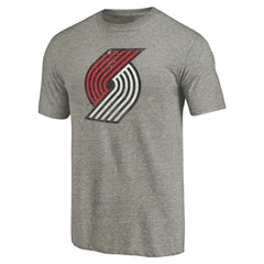 Portland Trail Blazers Greatest Dad Tri-Blend T-Shirt Gray