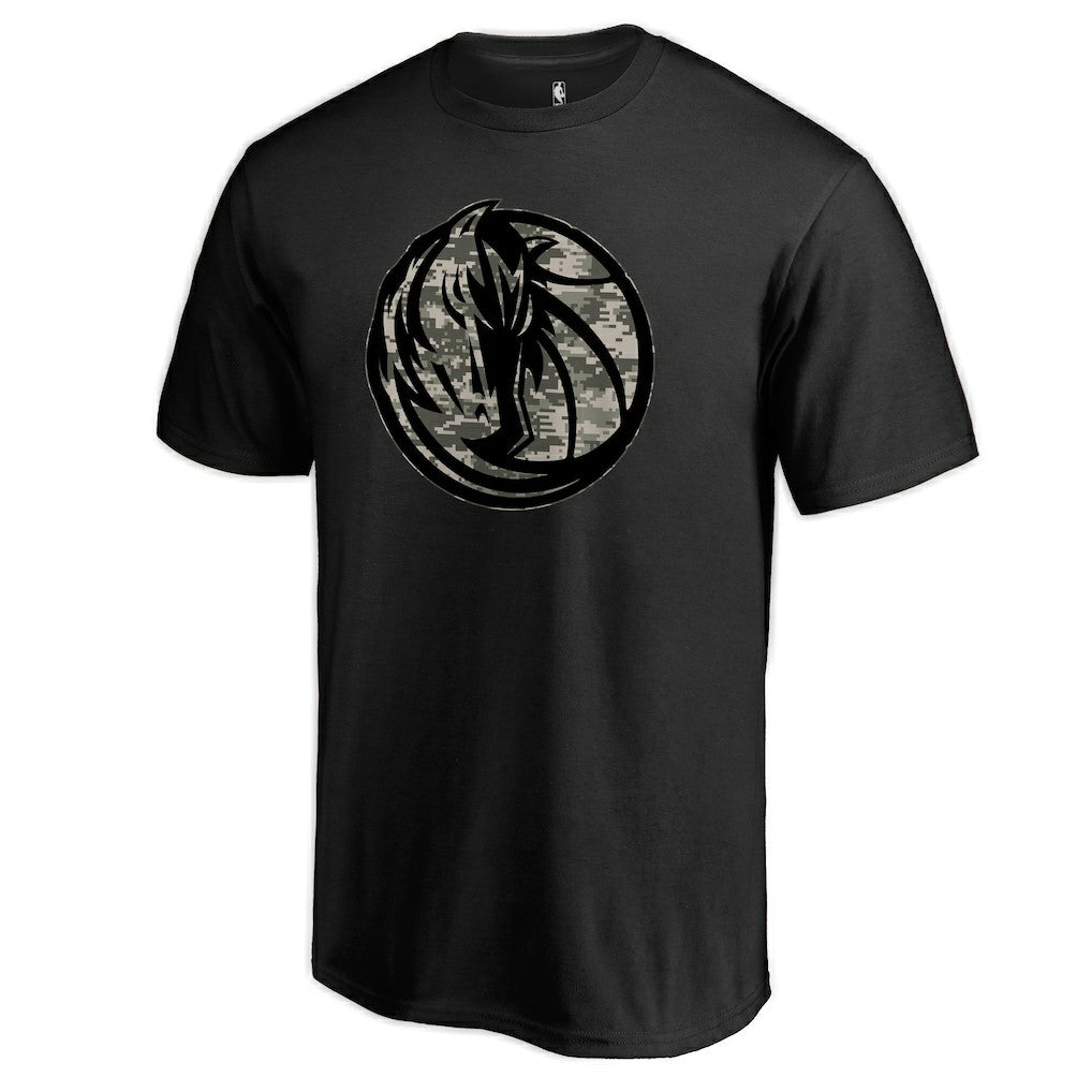 Dallas Mavericks Cloak Camo T-Shirt Black