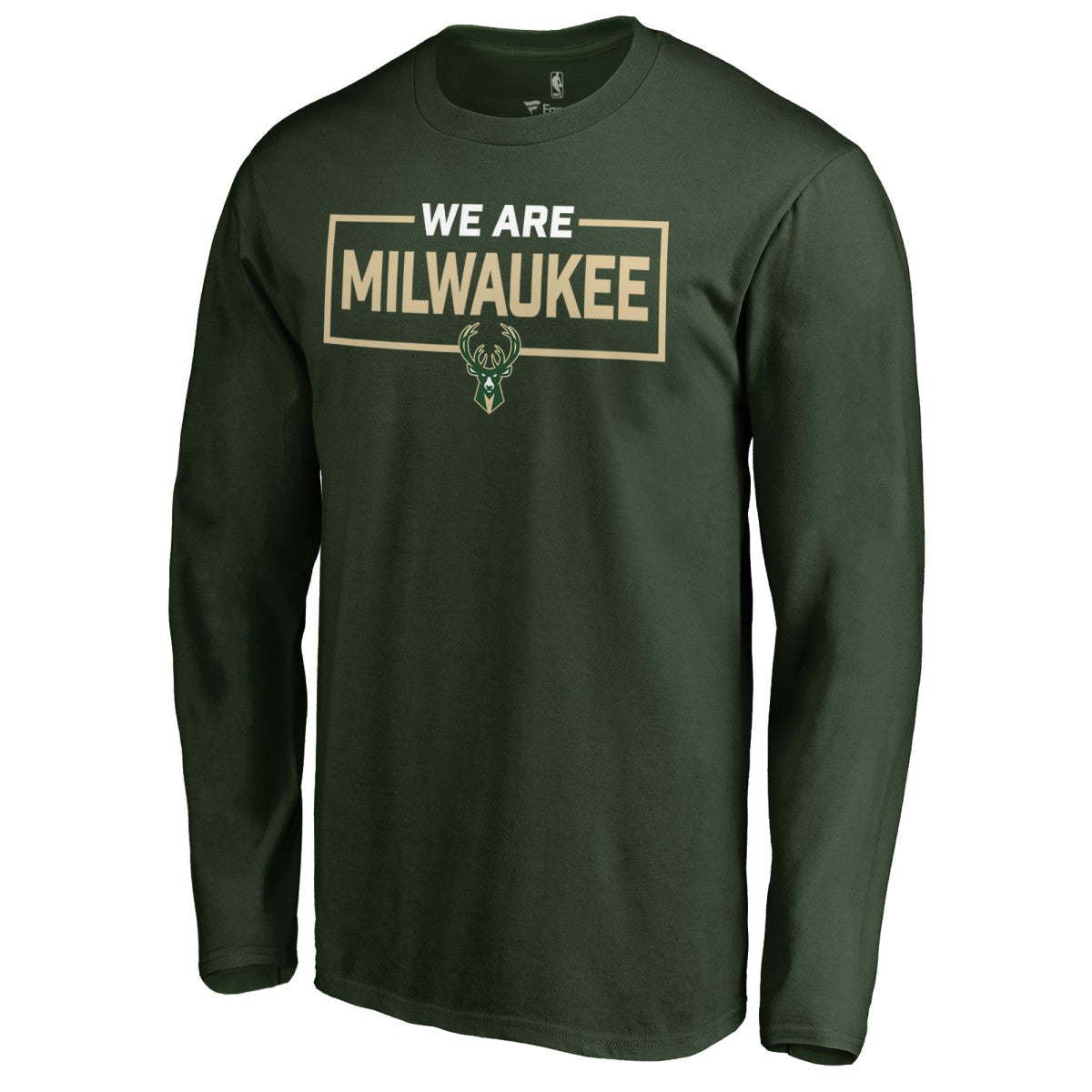 Milwaukee Bucks We Are Iconic Collection Long Sleeve T-Shirt Green