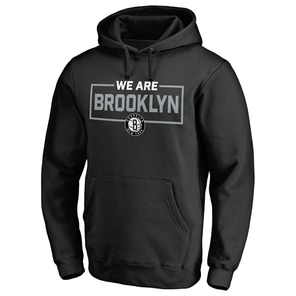 Brooklyn Nets We Are Iconic Collection Pullover Hoodie Black