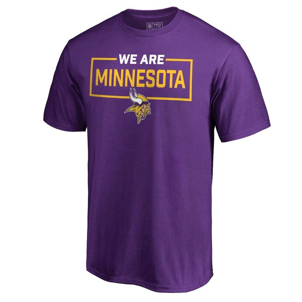 Minnesota Vikings We Are Icon T-Shirt Purple