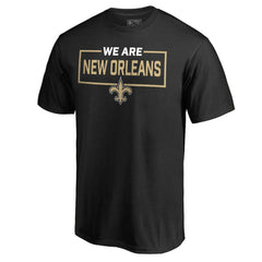 New Orleans Saints We Are Icon T-Shirt Black