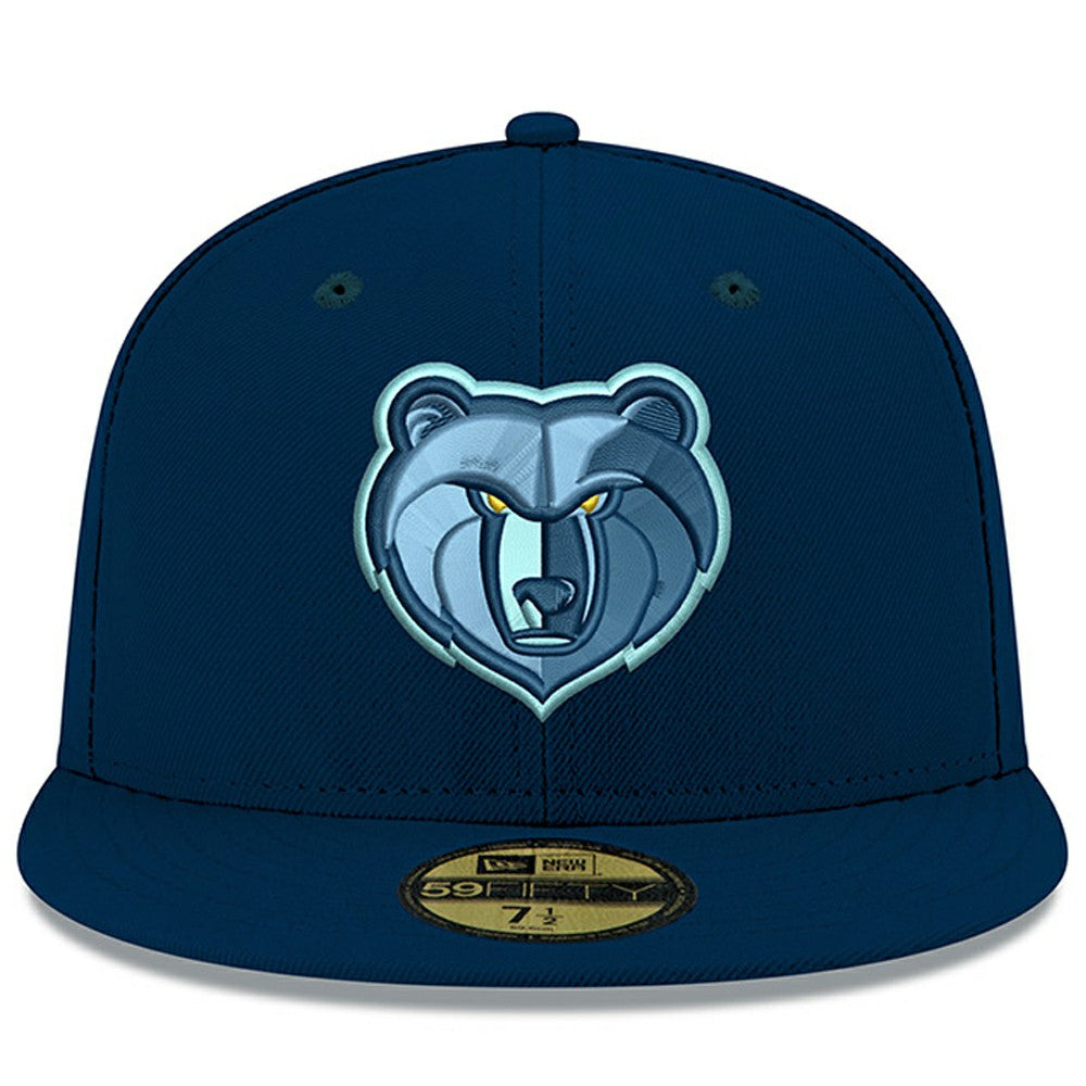 Memphis Grizzlies New Logo Team Color 59FIFTY Fitted Hat Blue | New Era Near Me