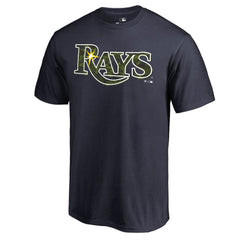 Tampa Bay Rays Armed Forces Wordmark T-Shirt - Navy - MLB Sale