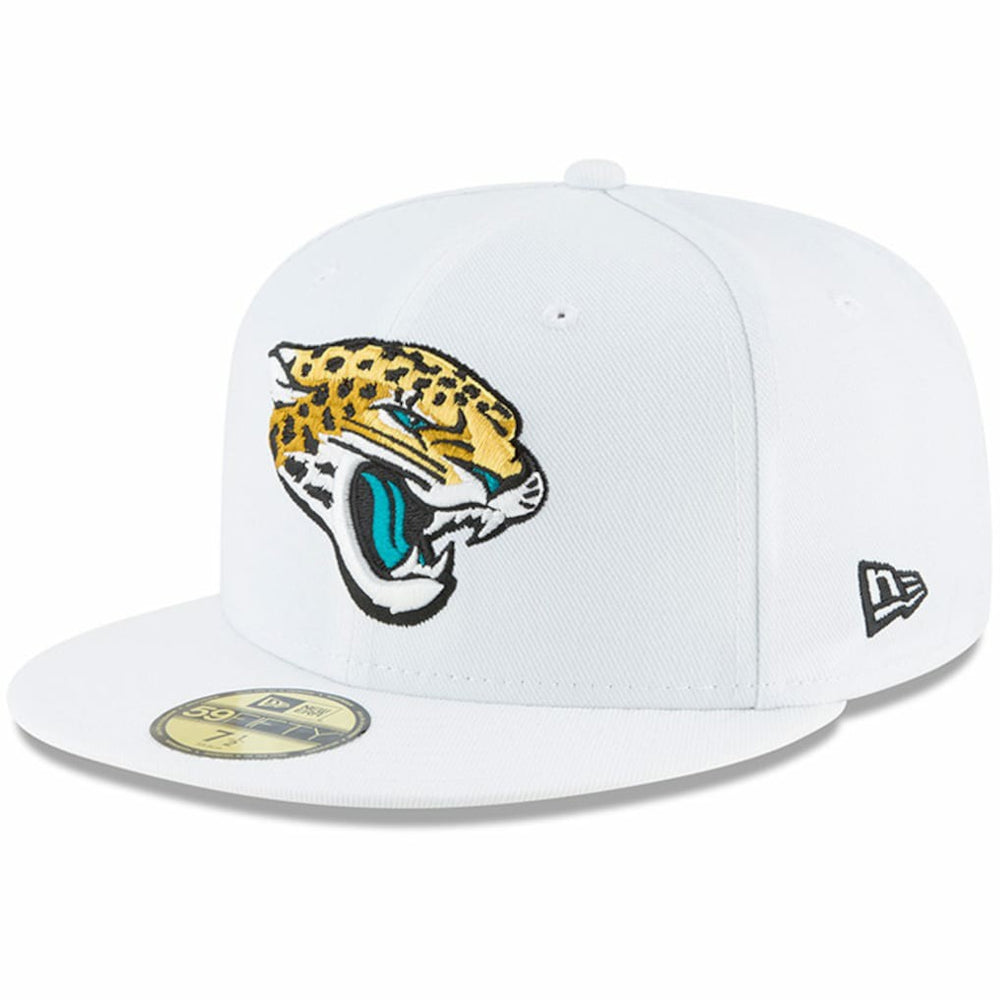 Jacksonville Jaguars New Era Omaha 59FIFTY Fitted Hat White