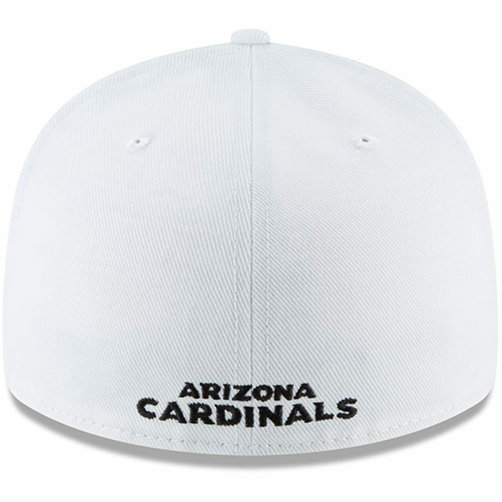 Arizona Cardinals New Era Omaha Low Profile 59FIFTY Fitted Hat White