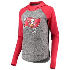 Tampa Bay Buccaneers G-III 4Her by Carl Banks Women's Championship Ring Pullover Hoodie Heathered Gray/Red