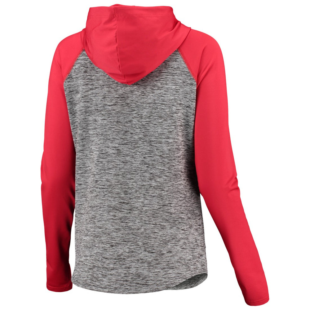 Tampa Bay Buccaneers G-III 4Her by Carl Banks Women's Championship Ring Pullover Hoodie Heathered Gray/Red