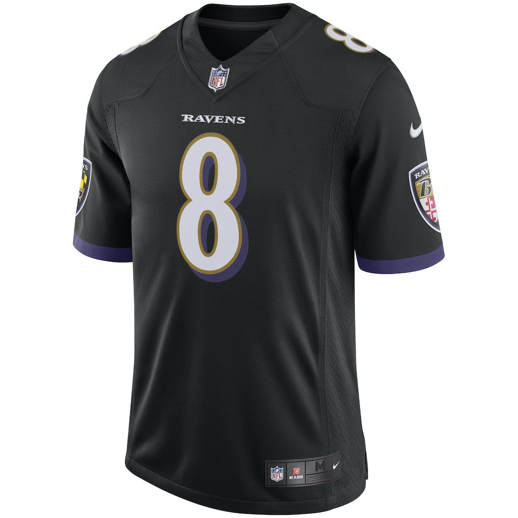Nike Lamar Jackson Baltimore Ravens Speed Machine Limited Jersey Black