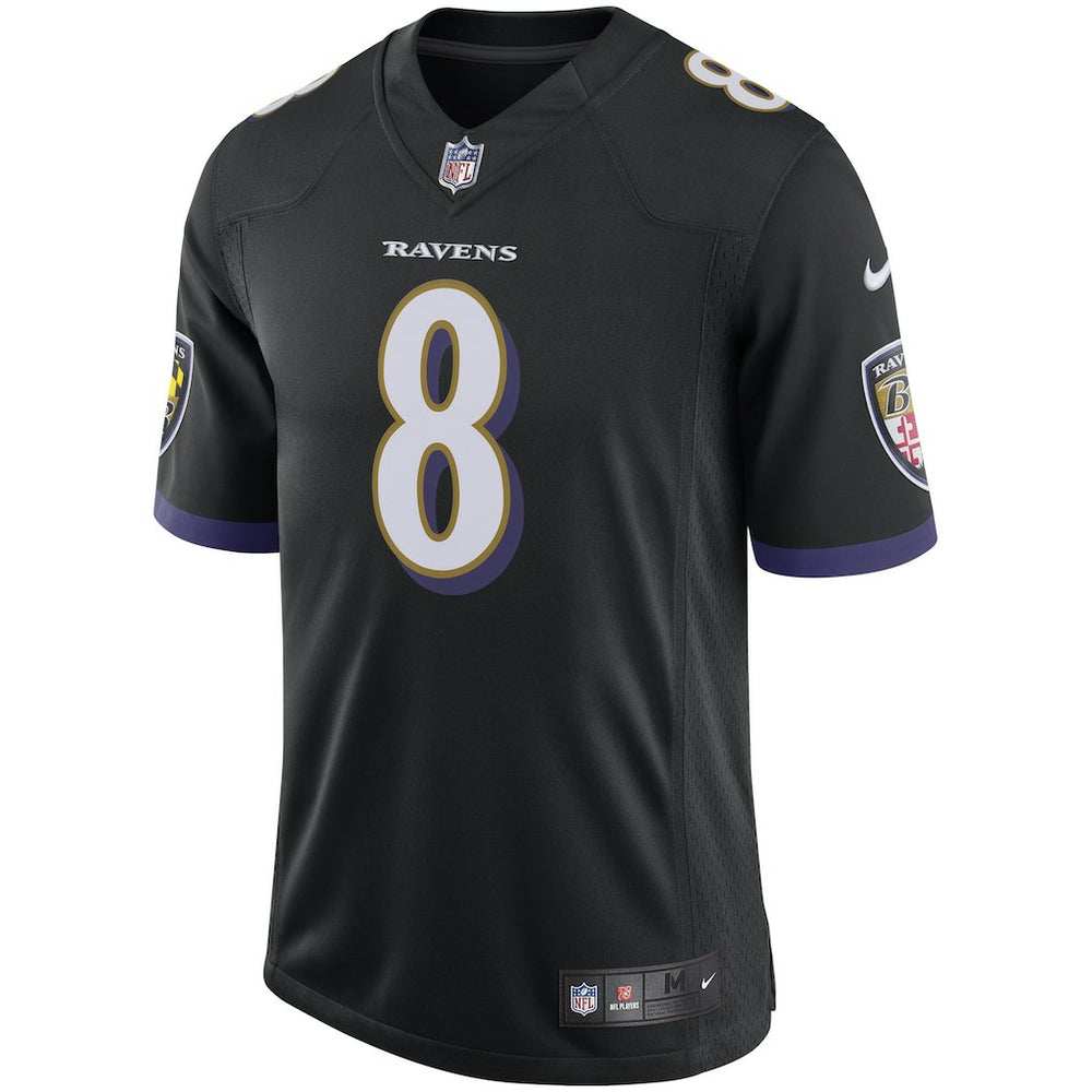 Nike Lamar Jackson Baltimore Ravens Speed Machine Limited Jersey Black