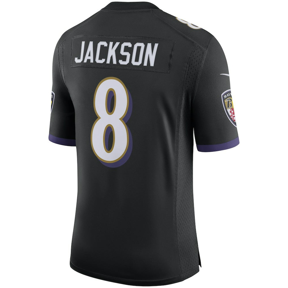 Nike Lamar Jackson Baltimore Ravens Speed Machine Limited Jersey Black