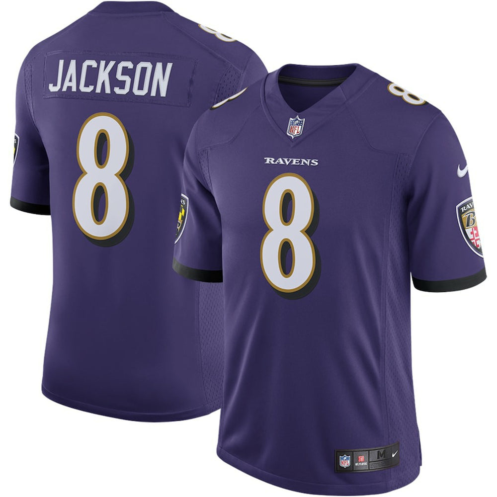 Nike Lamar Jackson Baltimore Ravens Speed Machine Limited Jersey Purple