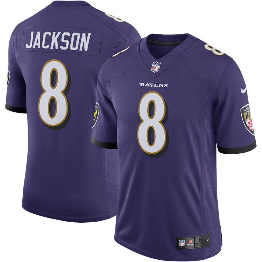Nike Lamar Jackson Baltimore Ravens Speed Machine Limited Jersey Purple