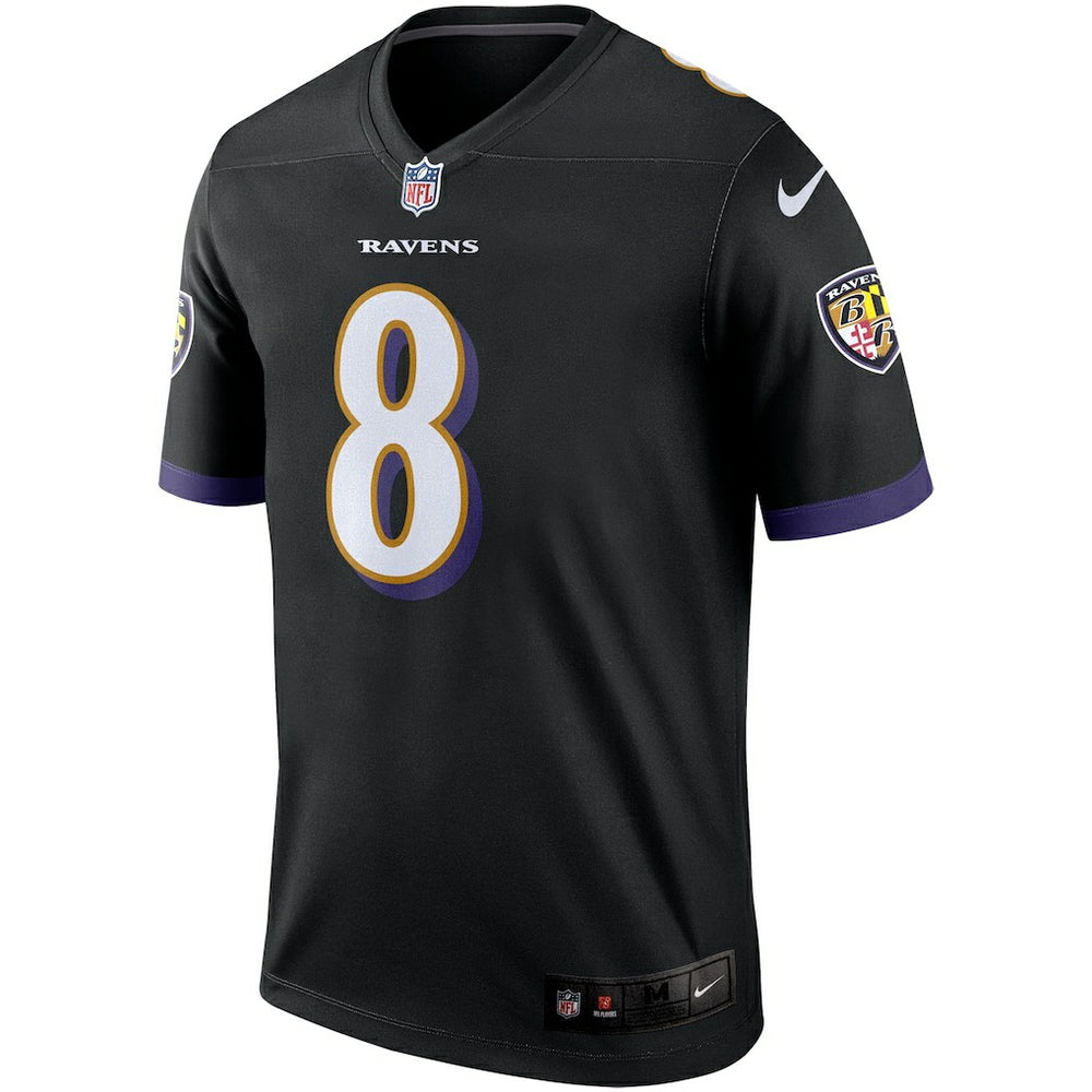 Nike Lamar Jackson Baltimore Ravens Legend Player Performance Top Black