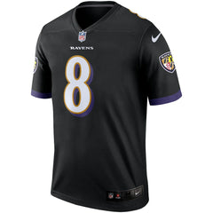 Nike Lamar Jackson Baltimore Ravens Legend Player Performance Top Black
