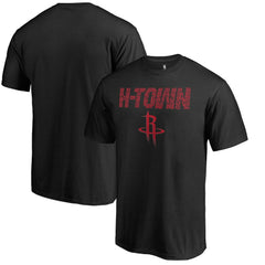Houston Rockets Hometown Collection Repeating Roster T-Shirt Black