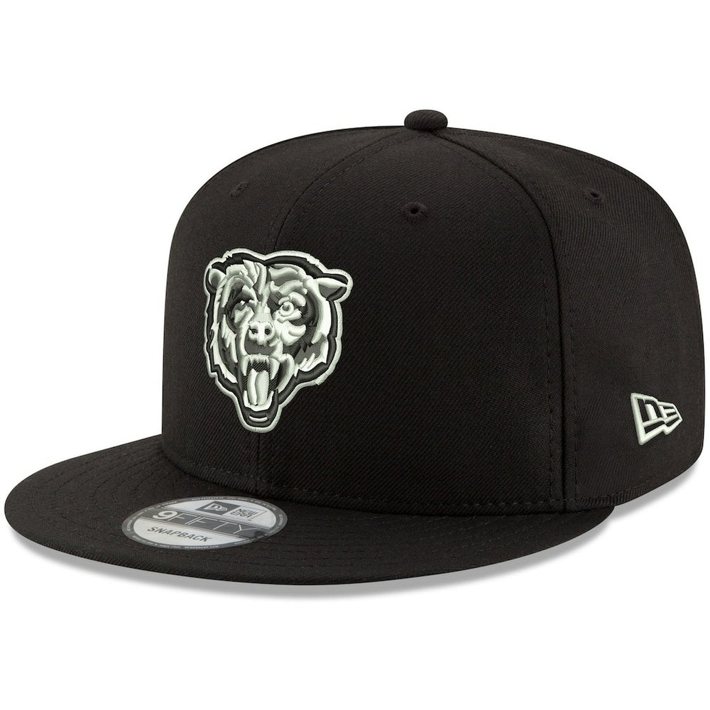Chicago Bears New Era B-Dub 9FIFTY Adjustable Hat Black