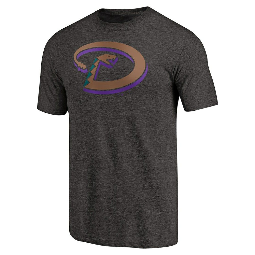 Arizona Diamondbacks Cooperstown Collection Forbes Tri-Blend T-Shirt - Heathered Black - MLB Sale