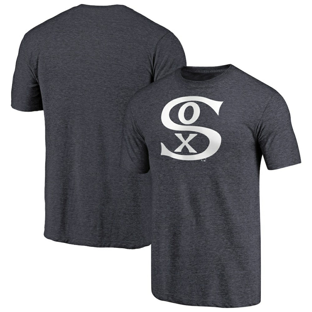 Chicago White Sox Cooperstown Collection Forbes Tri-Blend T-Shirt - Heathered Navy - MLB Online