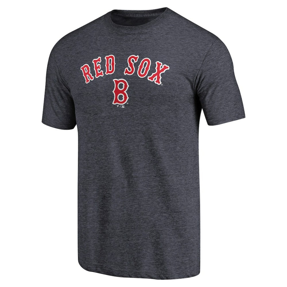 Boston Red Sox Vintage Cooperstown Collection Wahconah Tri-Blend T-Shirt - Navy - MLB Lifestyle
