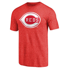 Cincinnati Reds Vintage Cooperstown Collection Wahconah Tri-Blend T-Shirt - Red - MLB Online