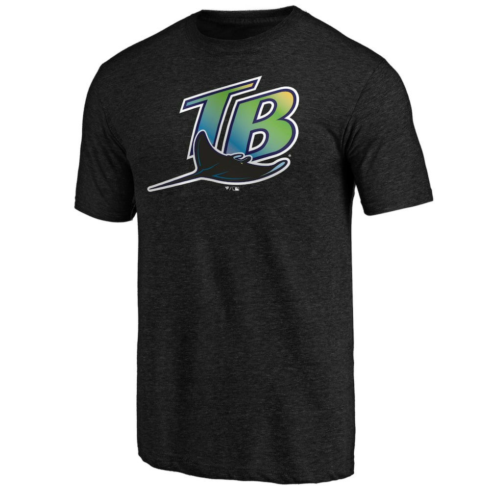 Tampa Bay Rays Vintage Cooperstown Collection Wahconah Tri-Blend T-Shirt - Black - MLB Online