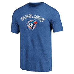 Toronto Blue Jays Vintage Cooperstown Collection Wahconah Tri-Blend T-Shirt - Royal - MLB Online
