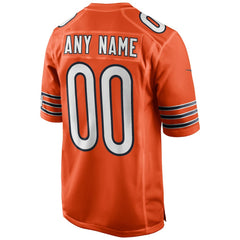 Nike Chicago Bears Youth Alternate Custom Game Jersey Orange