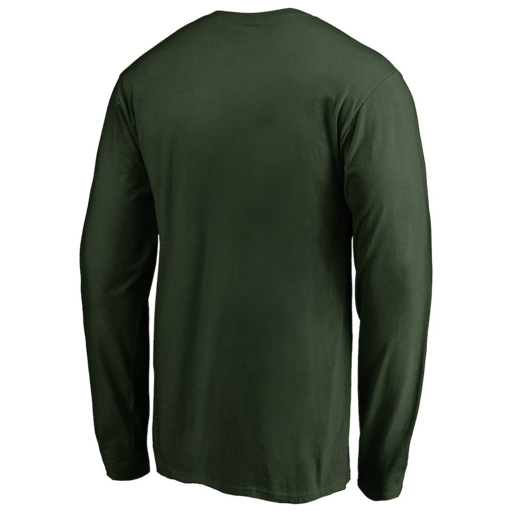 Athletics Team Wordmark Long Sleeve T-Shirt - Green - MLB Discount