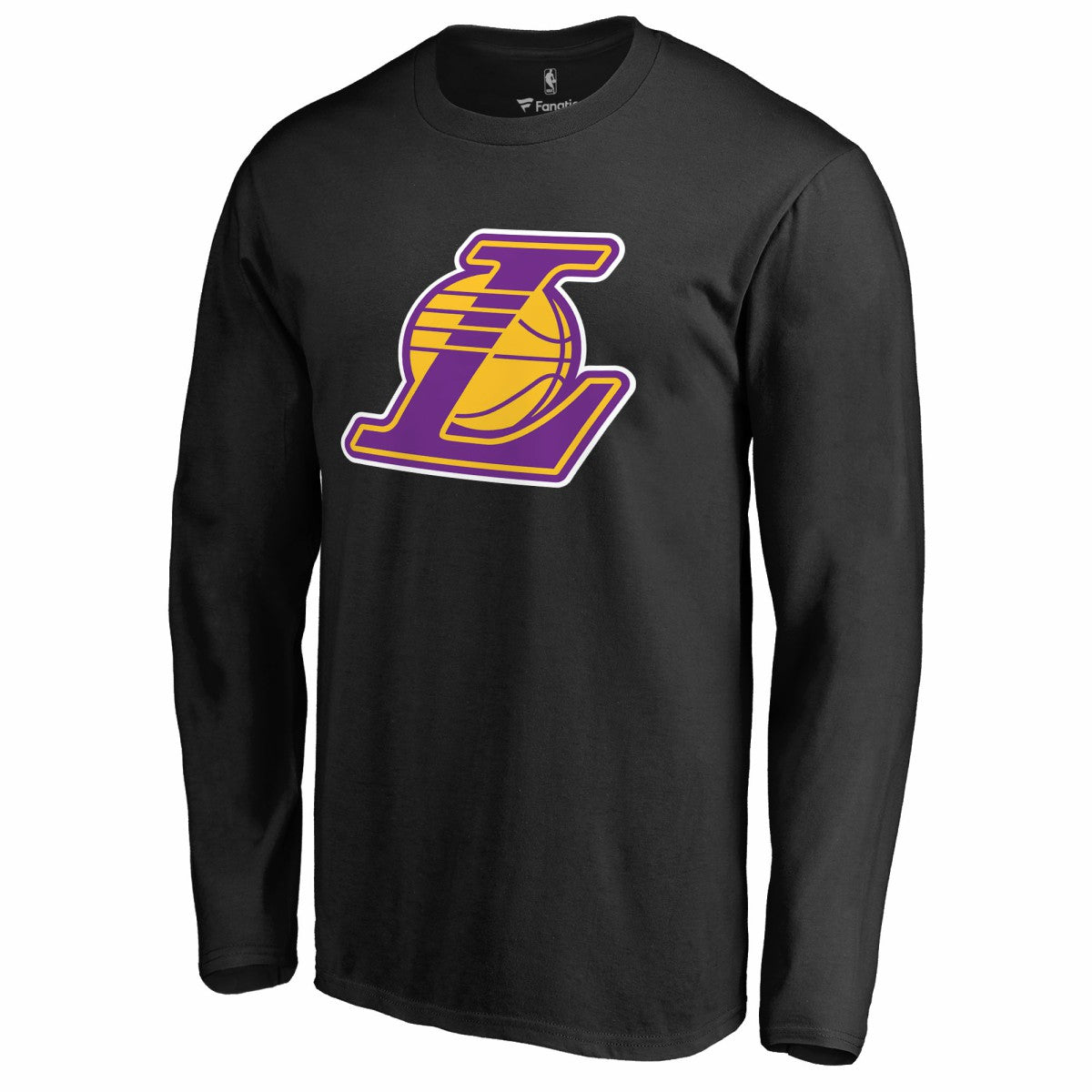 LeBron James Los Angeles Lakers Round About Name & Number Long Sleeve T-Shirt Black
