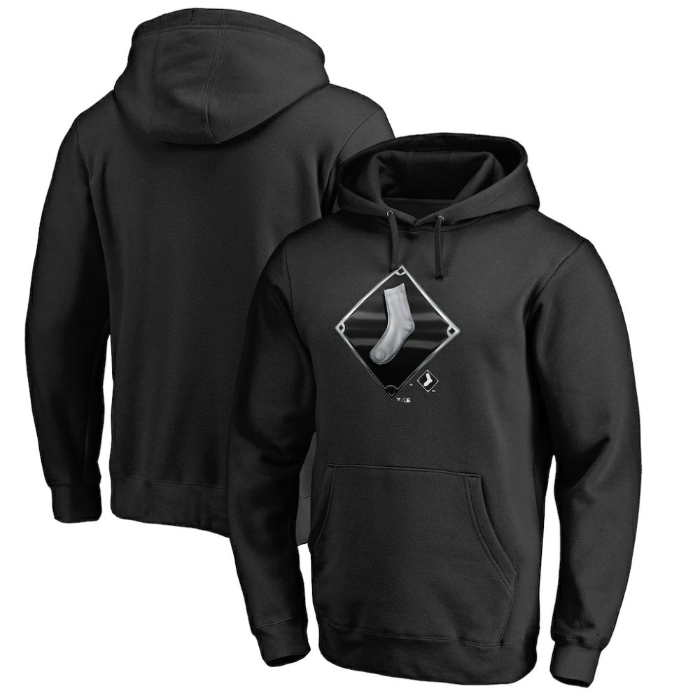 Chicago White Sox Midnight Mascot Pullover Hoodie - Black - MLB Online