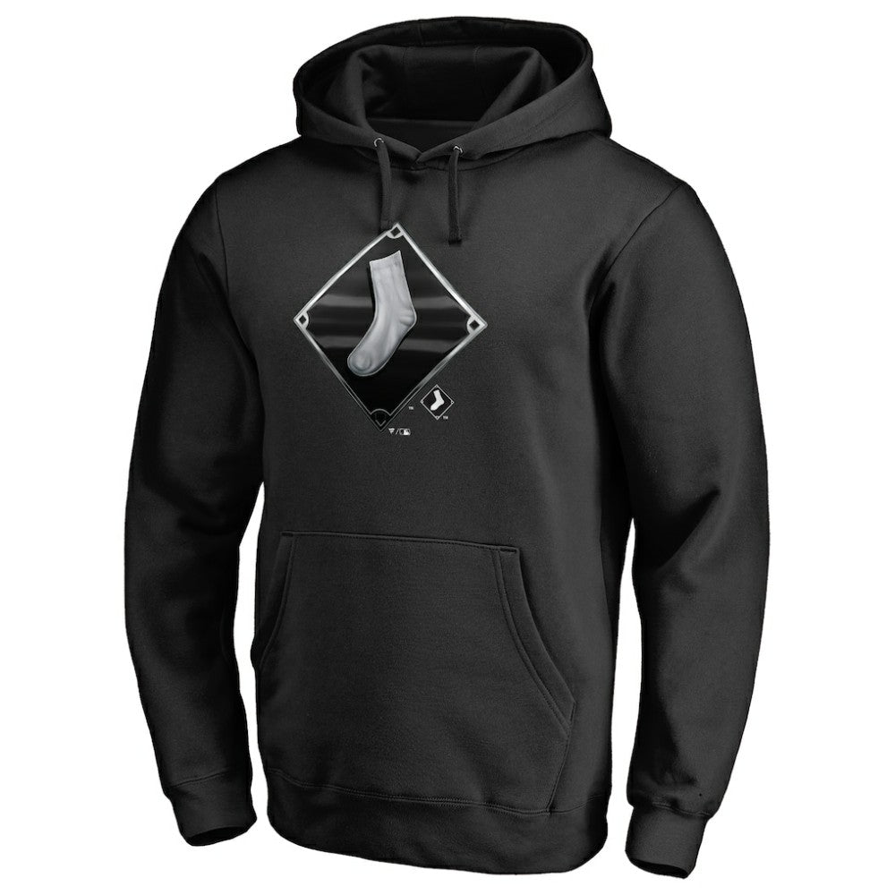 Chicago White Sox Midnight Mascot Pullover Hoodie - Black - MLB Online