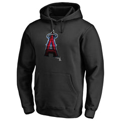 Los Angeles Angels Midnight Mascot Pullover Hoodie - Black - MLB on Sale