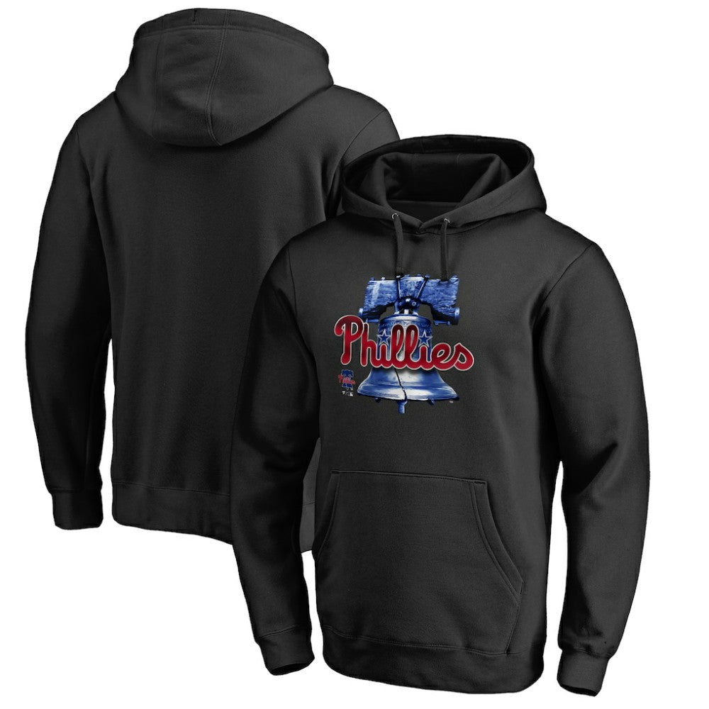 Philadelphia Phillies Midnight Mascot Pullover Hoodie - Black - MLB Online