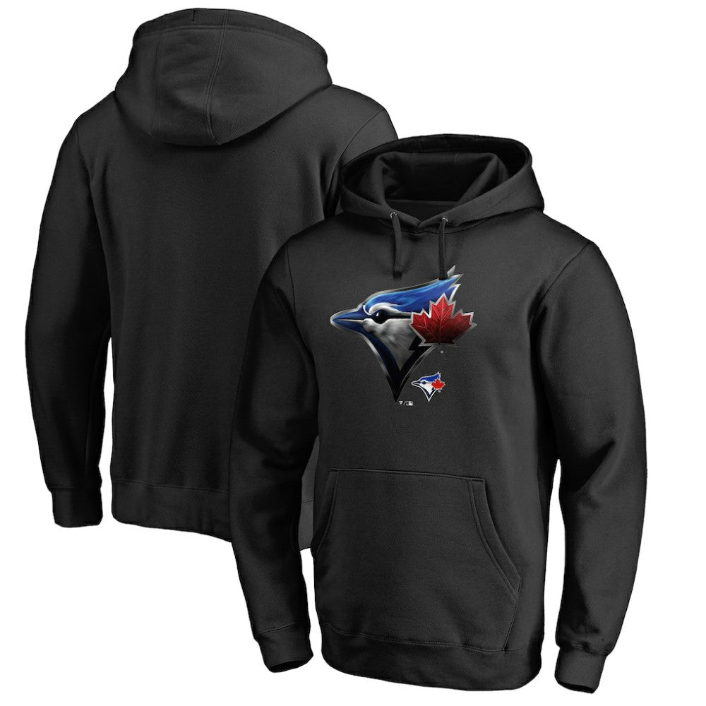 Toronto Blue Jays Midnight Mascot Pullover Hoodie - Black - MLB Online