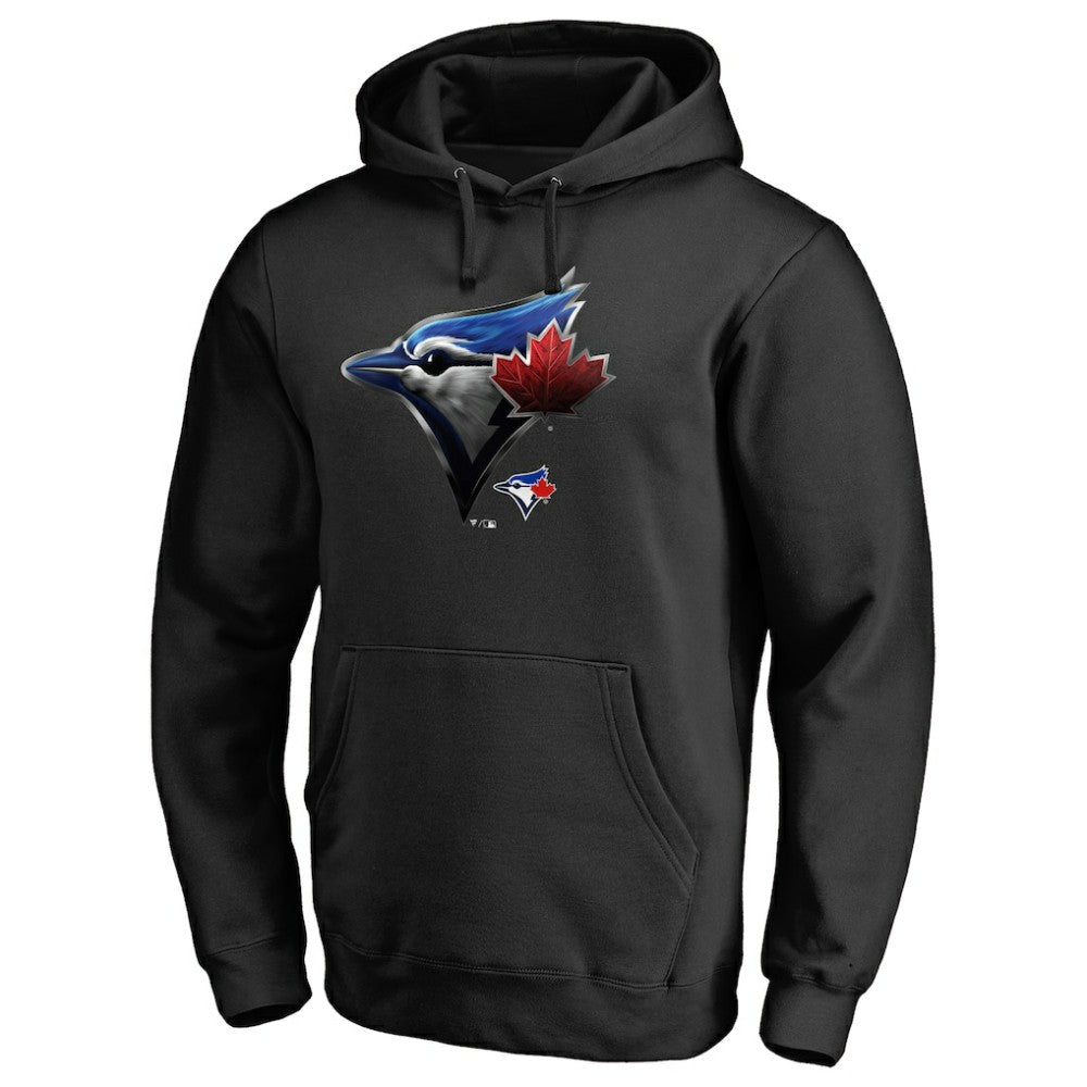 Toronto Blue Jays Midnight Mascot Pullover Hoodie - Black - MLB Online