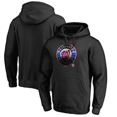 Washington Nationals Midnight Mascot Pullover Hoodie - Black - MLB Online