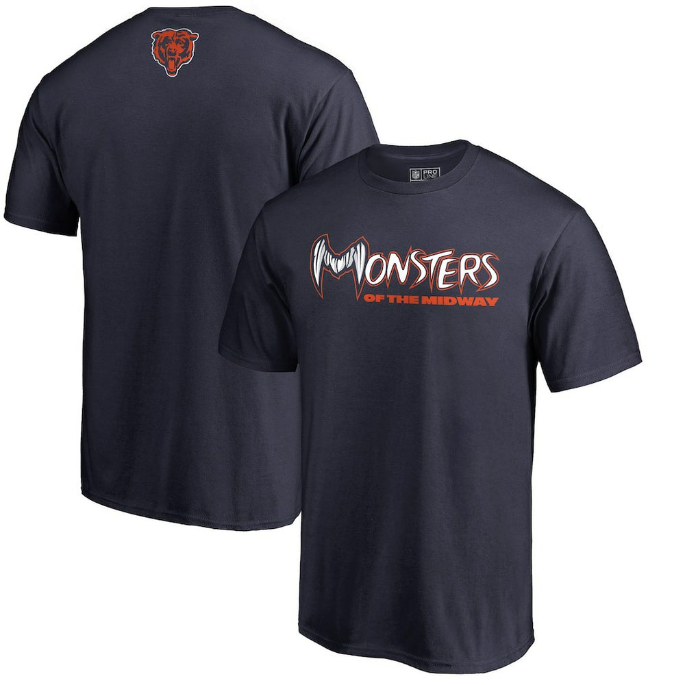 Chicago Bears Monsters T-Shirt Navy