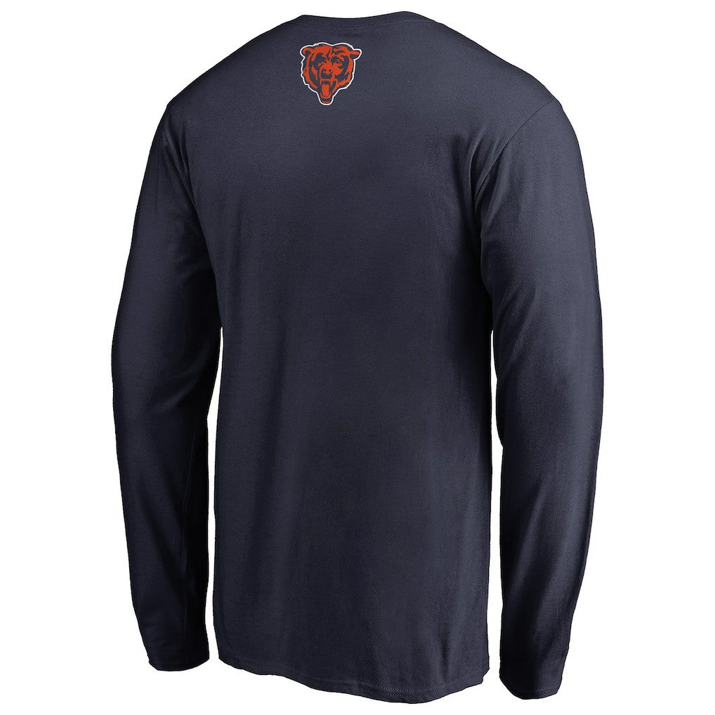 Chicago Bears Monsters Long Sleeve T-Shirt Navy