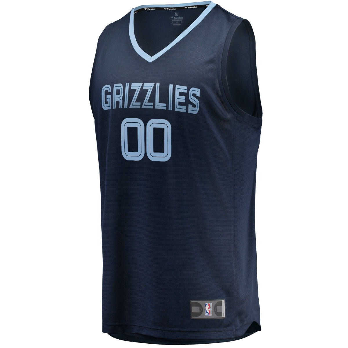 Memphis Grizzlies Fast Break Custom Replica Jersey Navy Icon Edition | Fanatics discount