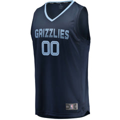 Memphis Grizzlies Fast Break Custom Replica Jersey Navy Icon Edition | Fanatics discount
