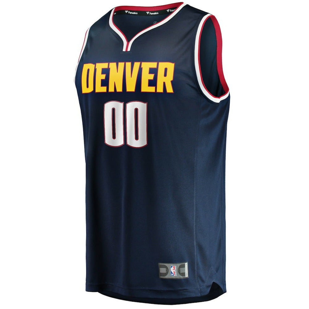 Denver Nuggets Youth Fast Break Custom Replica Jersey Navy for sale Icon Edition | Fanatics Near Me