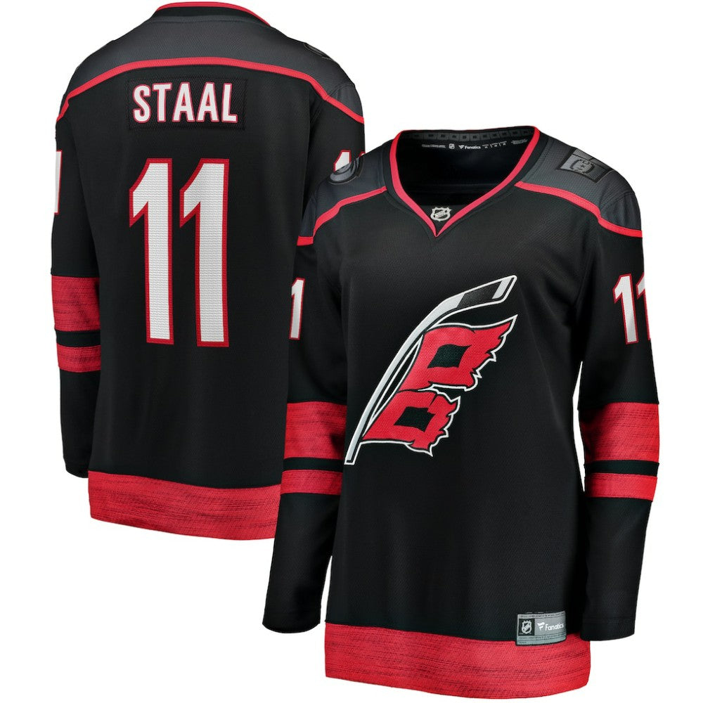 Jordan Staal Carolina Hurricanes Fanatics Women's Alternate Breakaway Jersey - Black - NHL 3237167