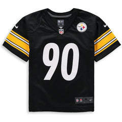 Nike T.J. Watt Pittsburgh Steelers Preschool Game Jersey Black