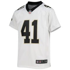 Nike Alvin Kamara New Orleans Saints Youth Game Jersey White