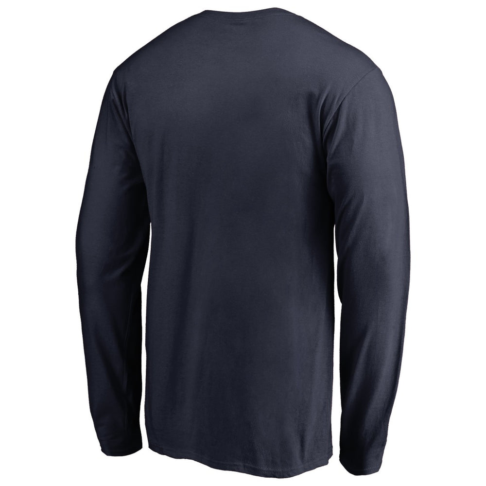Seattle Seahawks Futbol Americano Long Sleeve T-Shirt College Navy
